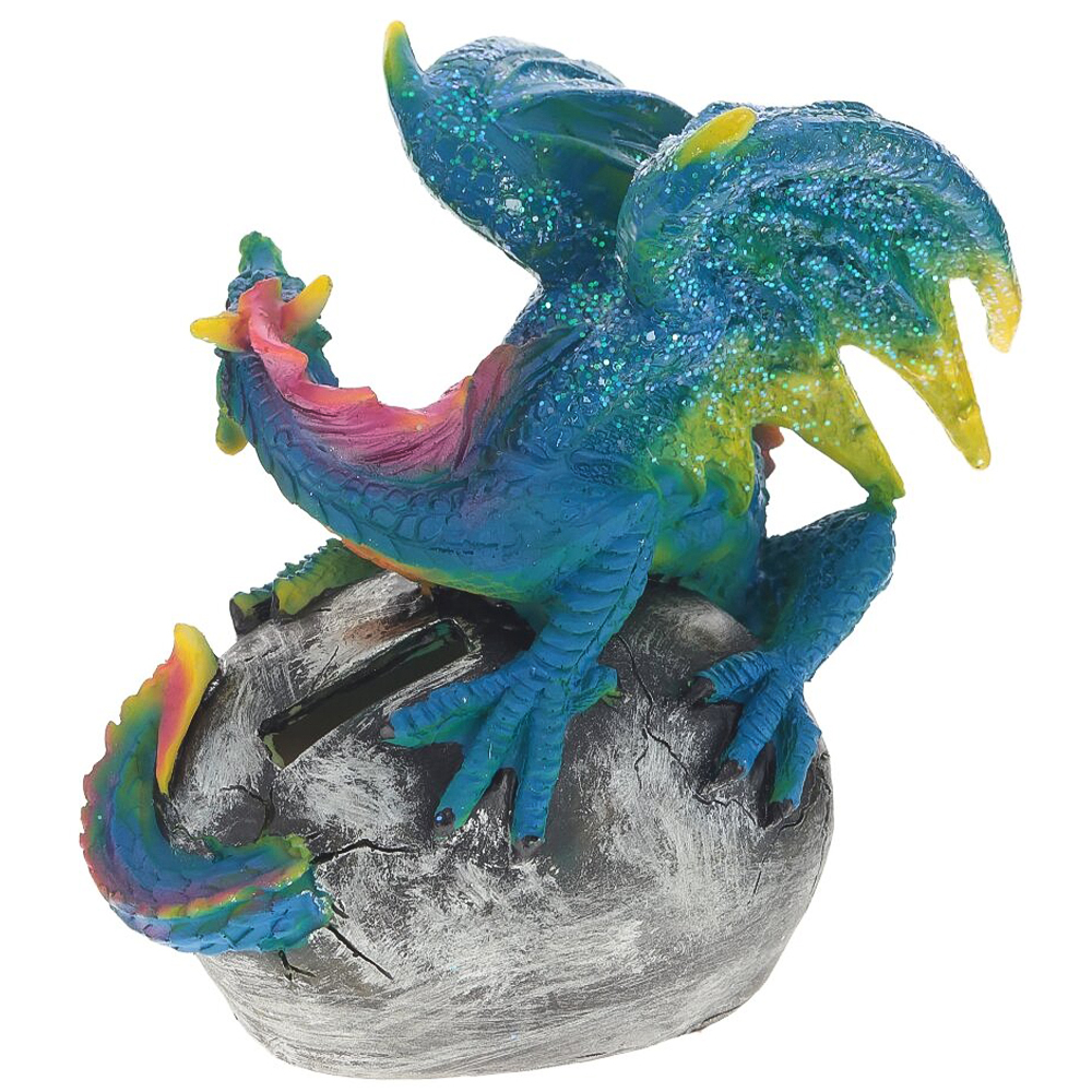 Декоративная статуэтка Дракон Blue Multicolor Dragon Statuette