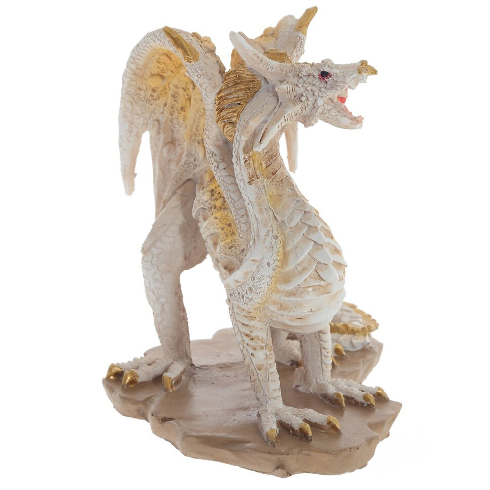Декоративная статуэтка Дракон Dragon Beige Gold Statuette