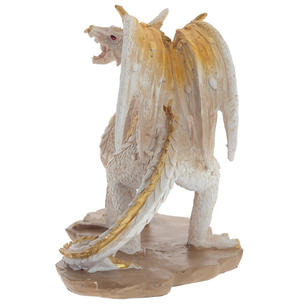 Декоративная статуэтка Дракон Dragon Beige Gold Statuette