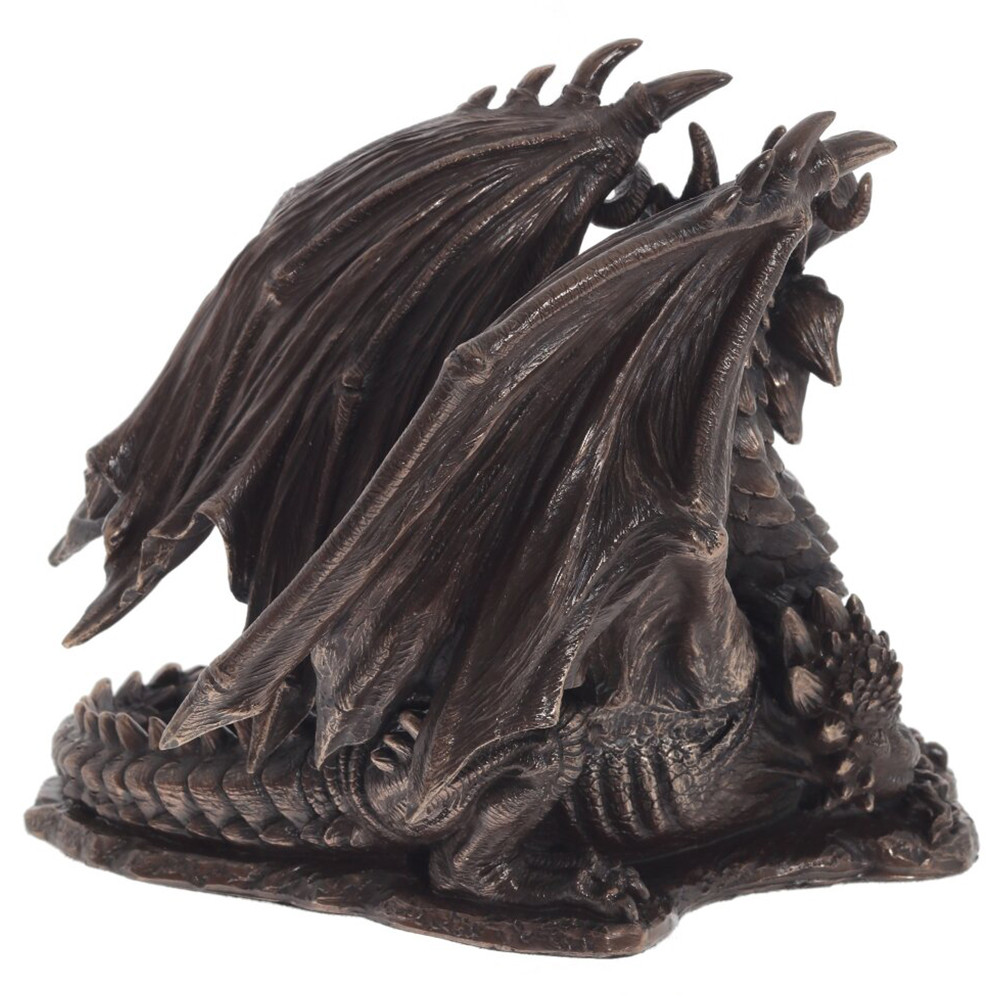 Декоративная статуэтка Дракон Dragon Dark Bronze Statuette