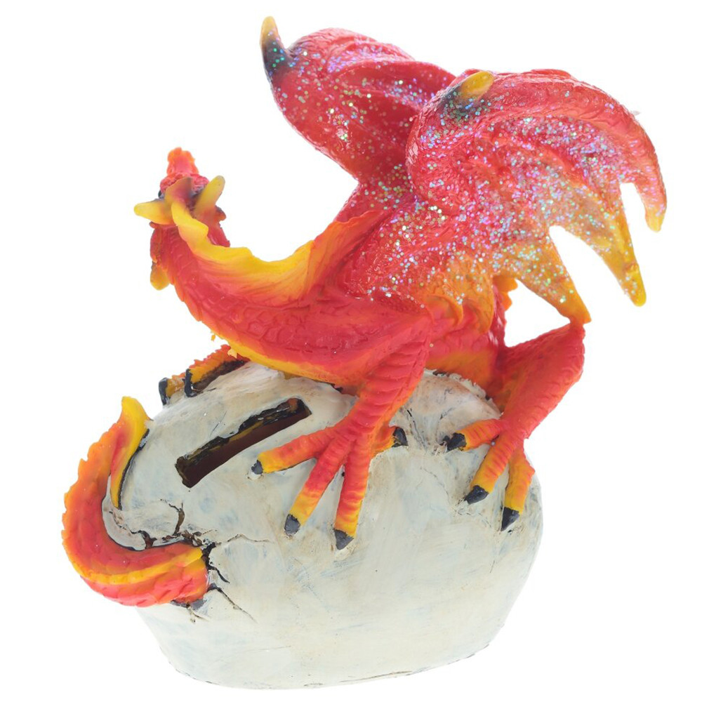 Декоративная статуэтка Дракон Red Yellow Dragon Statuette