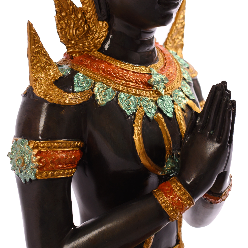 Декоративная статуэтка из бронзы Будда Bronze Kneeling Buddha