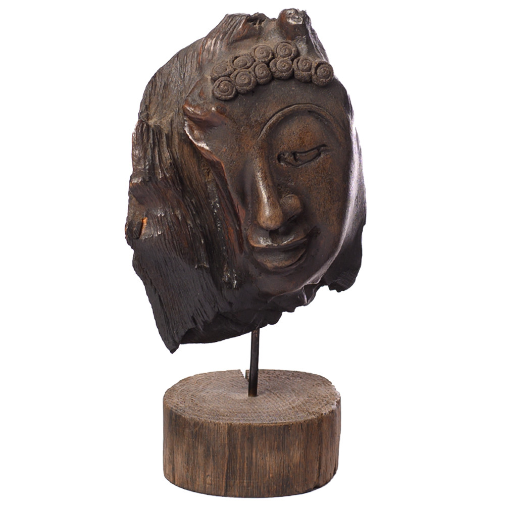 Декоративная статуэтка из дерева Будда Buddha Wooden Statuette