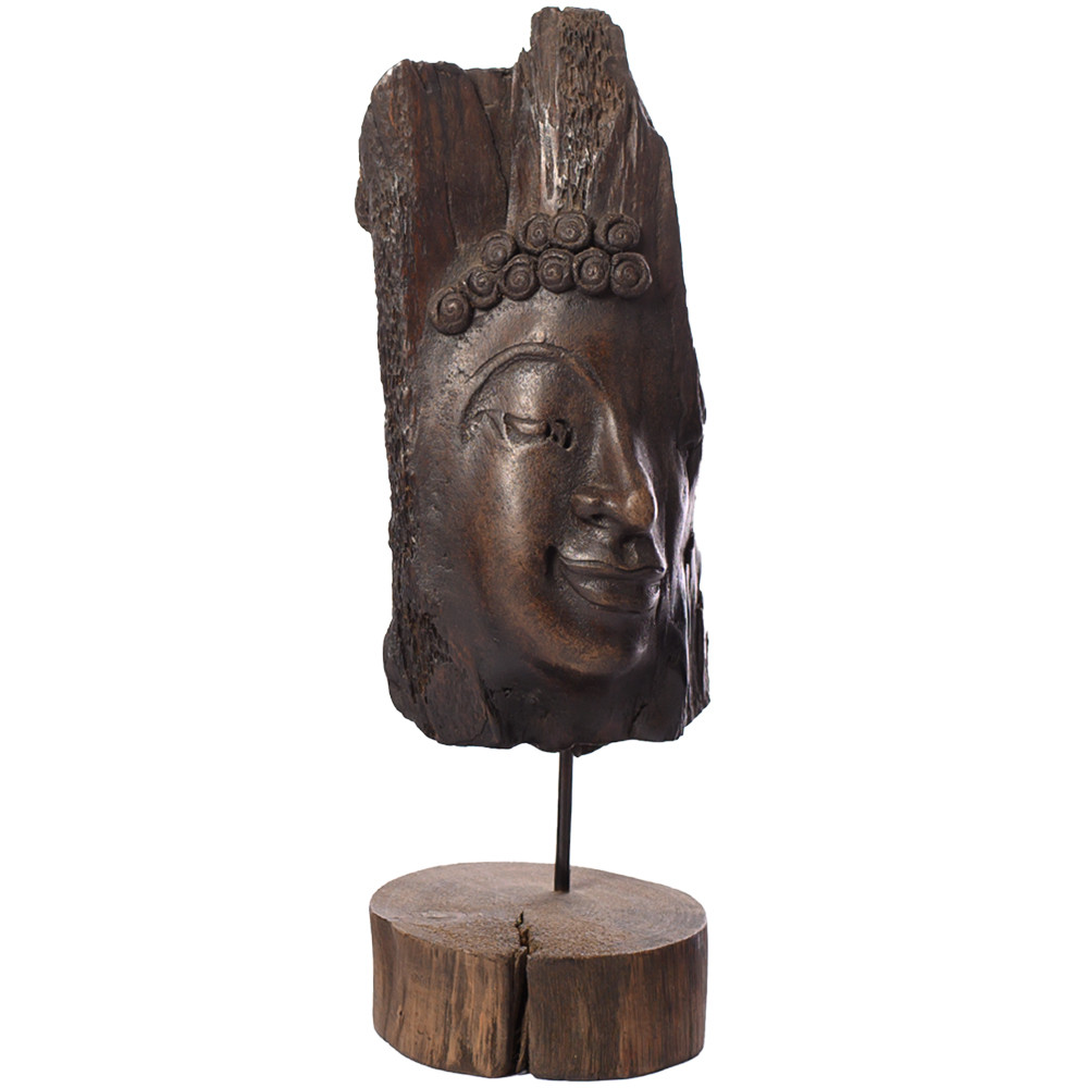 Декоративная статуэтка из дерева Будда Buddha Wooden Statuette