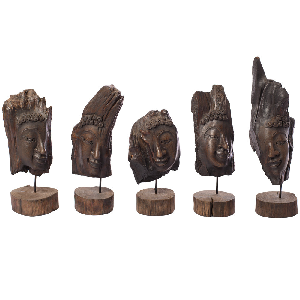 Декоративная статуэтка из дерева Будда Buddha Wooden Statuette
