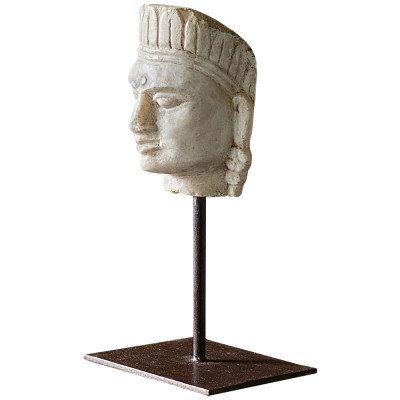 Декоративная статуэтка из мрамора Indian Tribal Chief Statuette