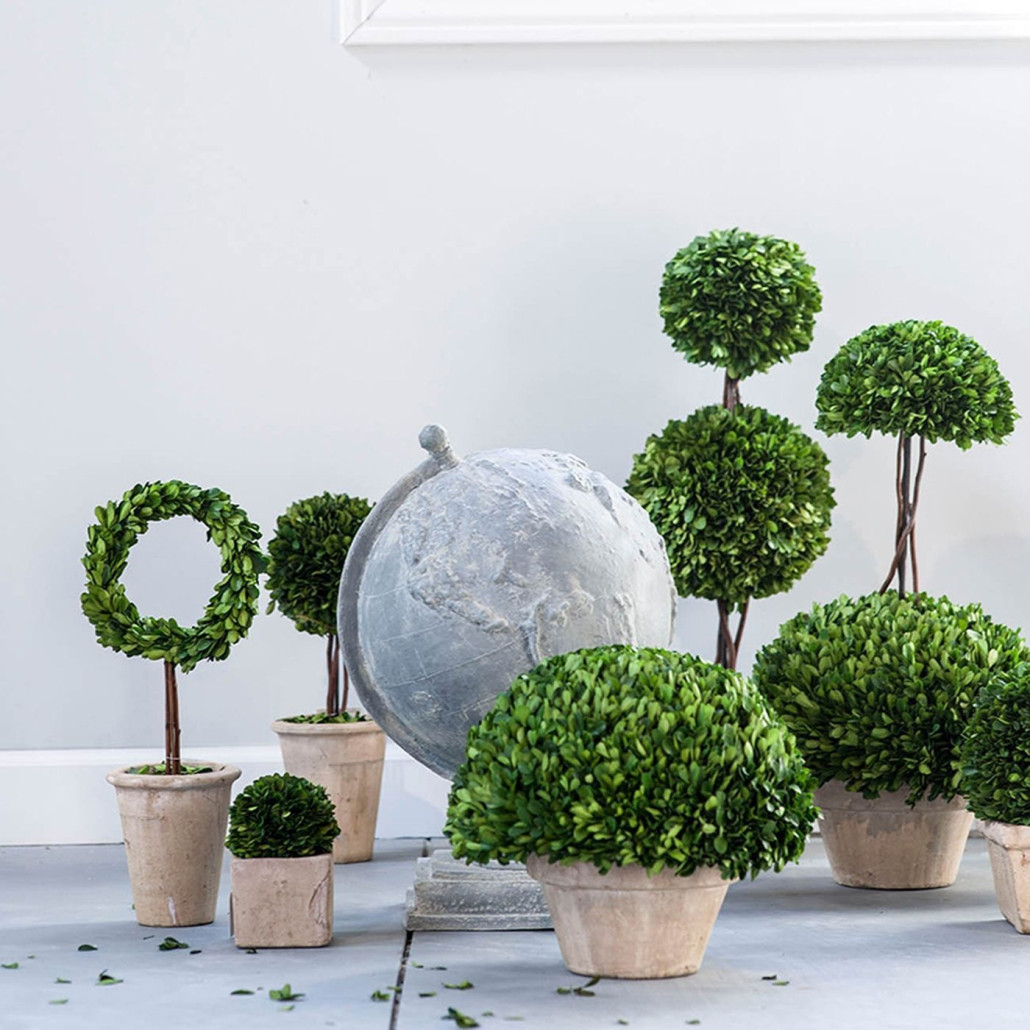 Декоративный искусственное растение Boxwood Cube