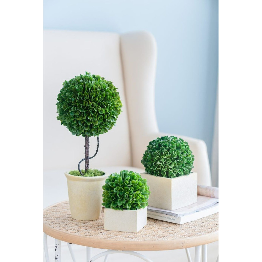 Декоративный искусственное растение Boxwood Cube