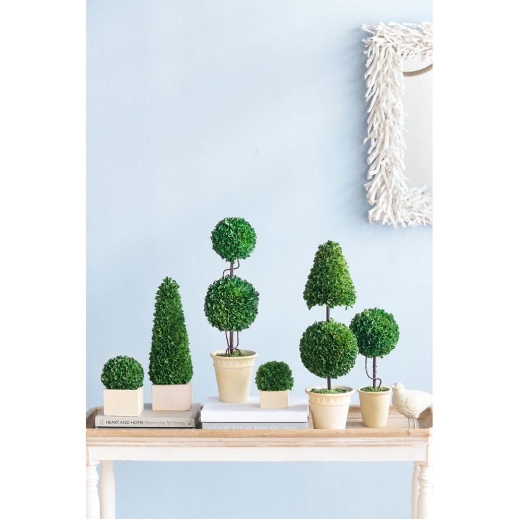 Декоративный искусственное растение Boxwood Cube
