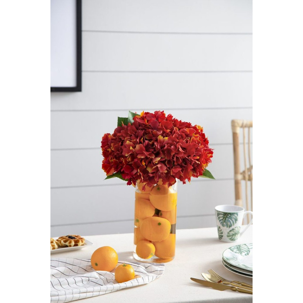 Декоративный искусственное растение Bright hydrangea