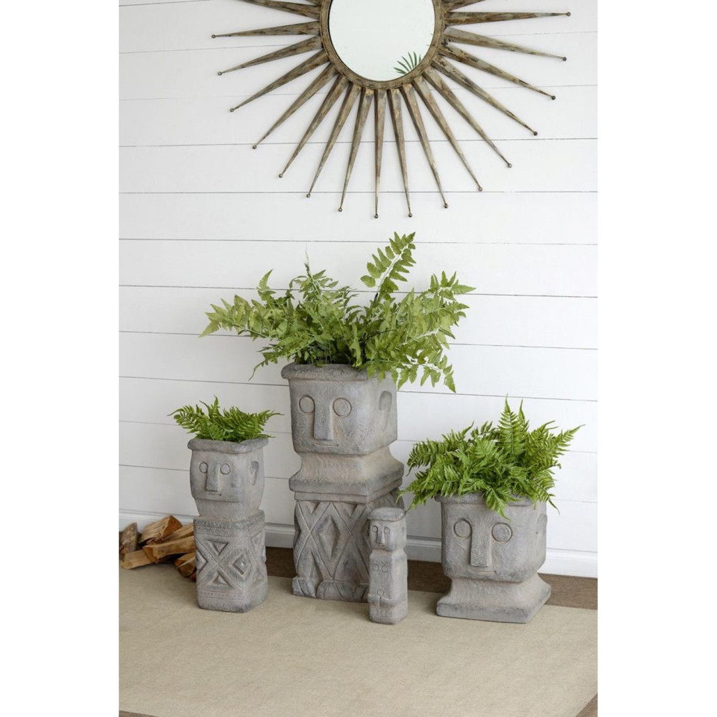 Декоративный искусственное растение Broad-leaved fern