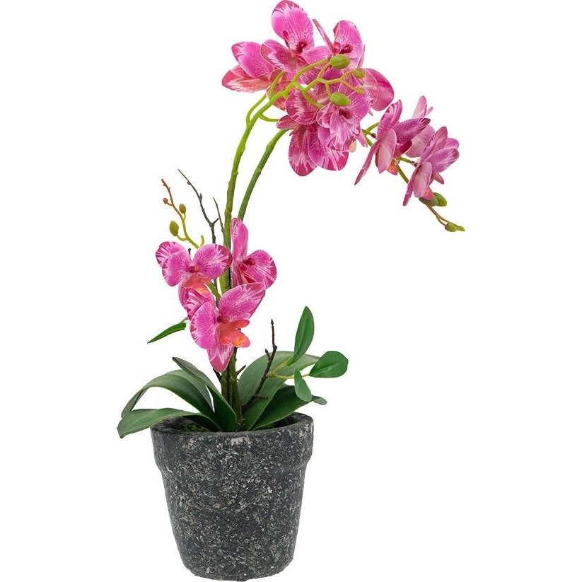 Декоративный искусственное растение Pink orchid