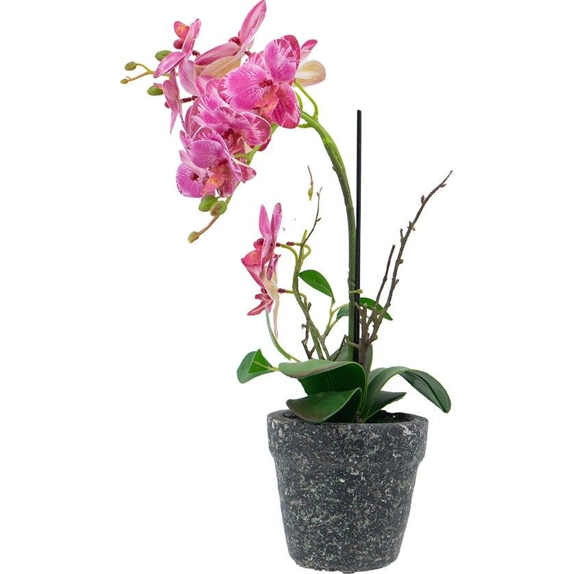 Декоративный искусственное растение Pink orchid