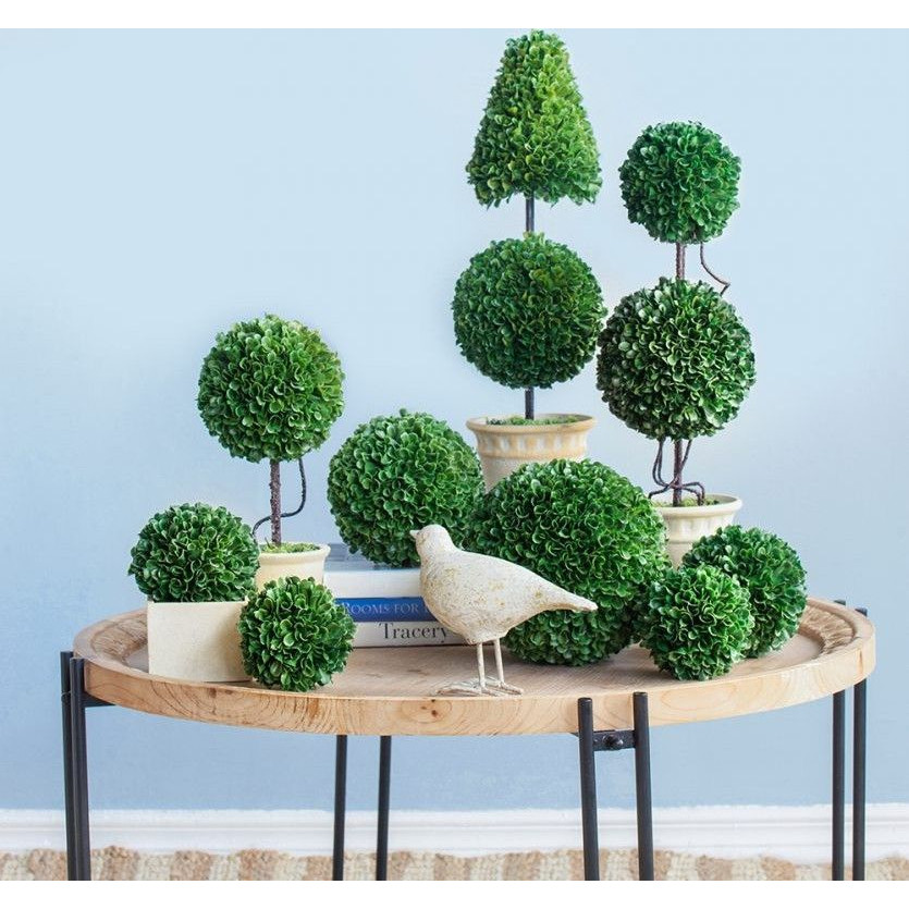 Декоративный искусственное растение Single boxwood
