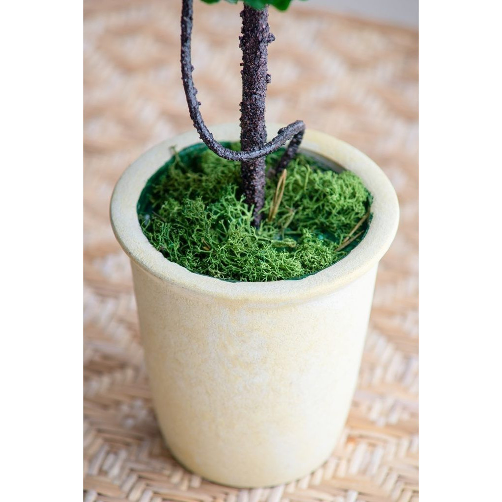 Декоративный искусственное растение Single boxwood