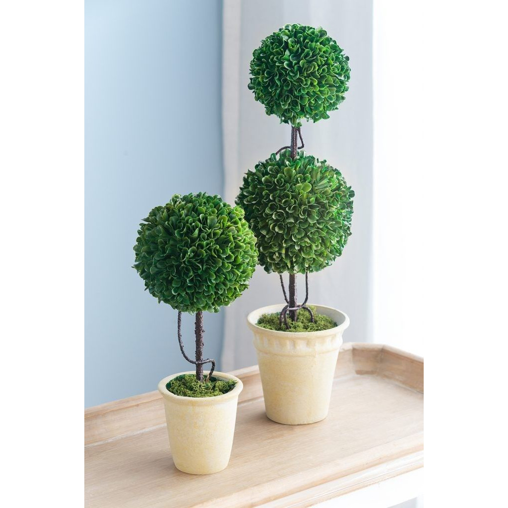 Декоративный искусственное растение Single boxwood