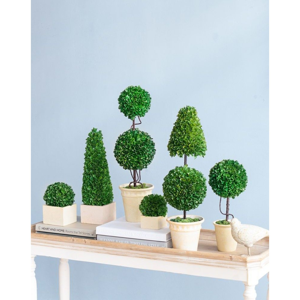Декоративный искусственное растение Single boxwood