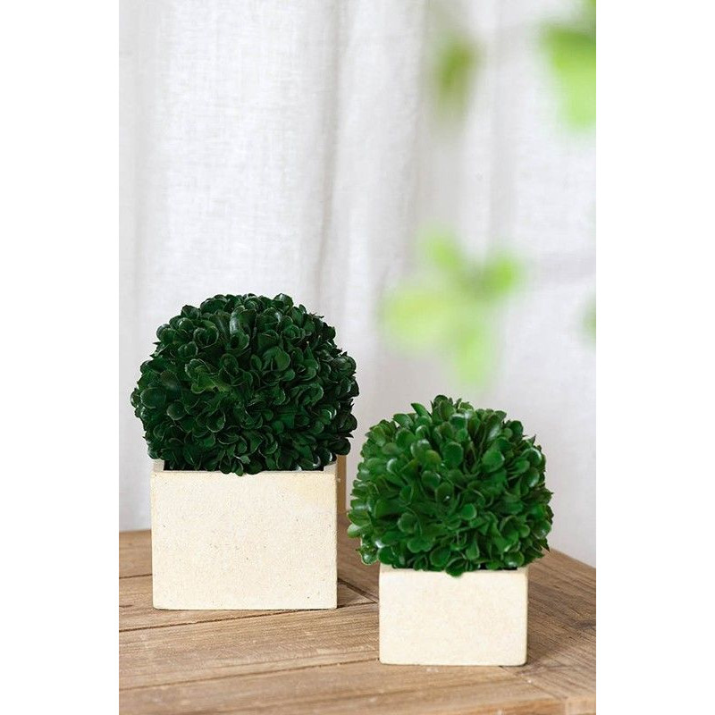 Декоративный искусственное растение Square boxwood