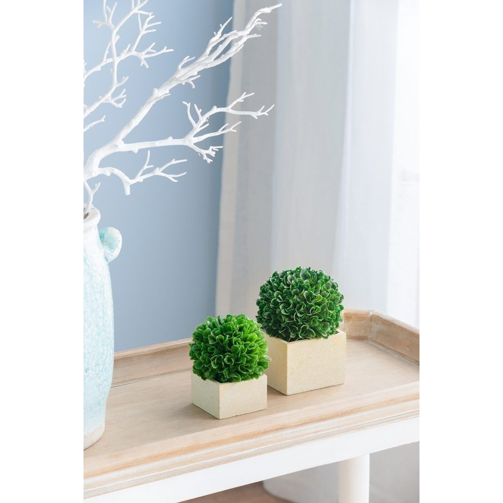 Декоративный искусственное растение Square boxwood