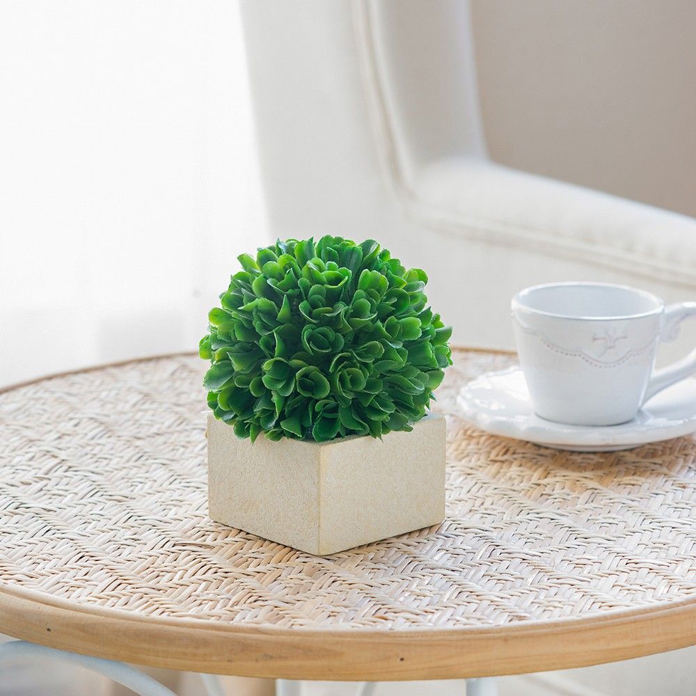 Декоративный искусственное растение Square boxwood