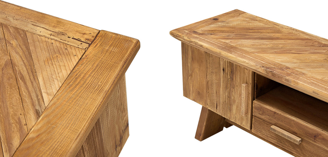 Деревянная TV-тумба Mack Wood TV Stand