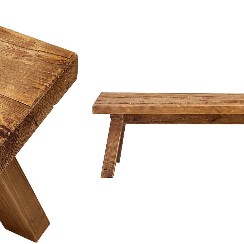 Деревянная лавка Terry Wood Bench