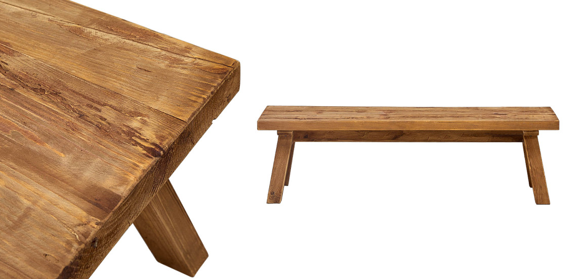 Деревянная лавка Terry Wood Bench