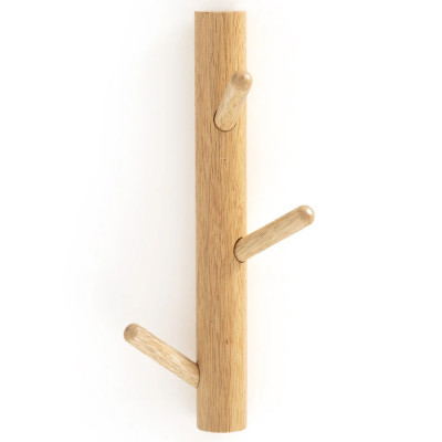 Деревянная настенная вешалка Branch Wood Hanger