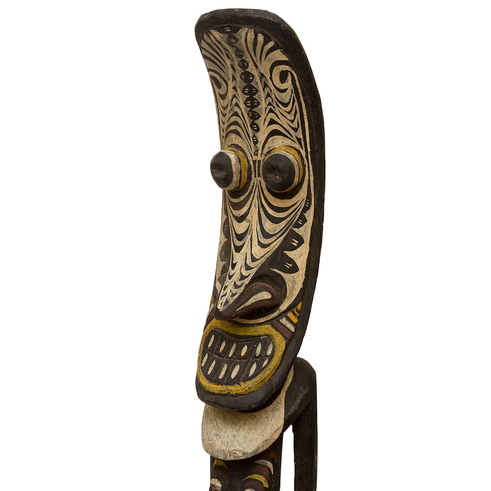 Деревянная статуэтка Абориген в маске Aboriginal Man in Mask