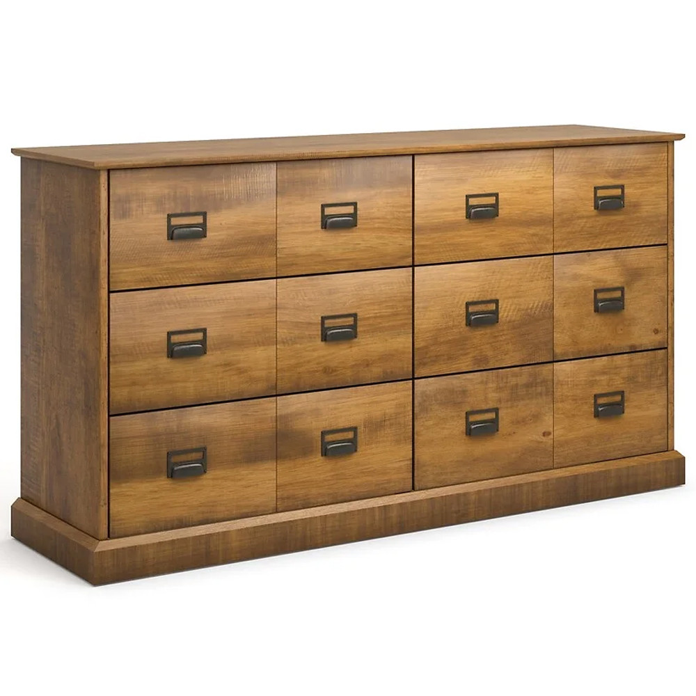 Деревянный комод с 6-ю ящиками Blanton Chest of Drawers