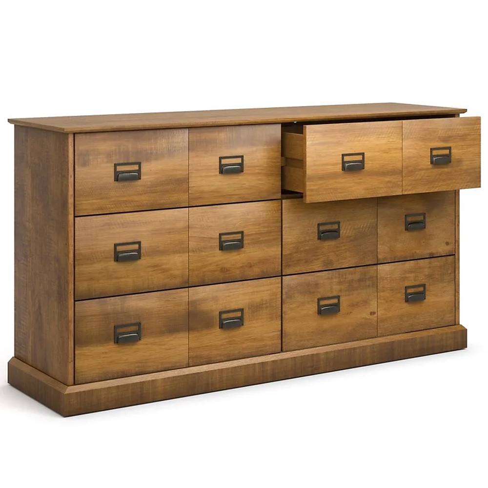 Деревянный комод с 6-ю ящиками Blanton Chest of Drawers