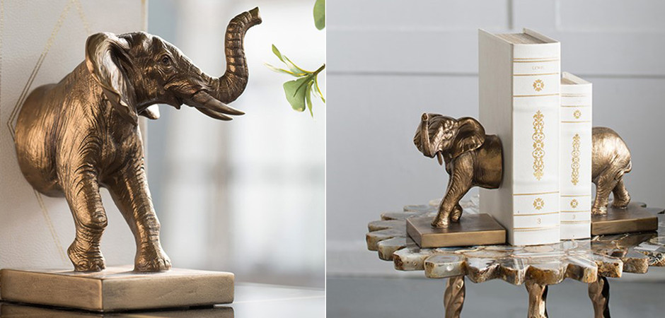 Держатель для книг Animal Figures слон