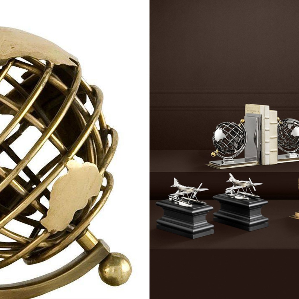 Держатель для книг Eichholtz Bookend Globe set of 2