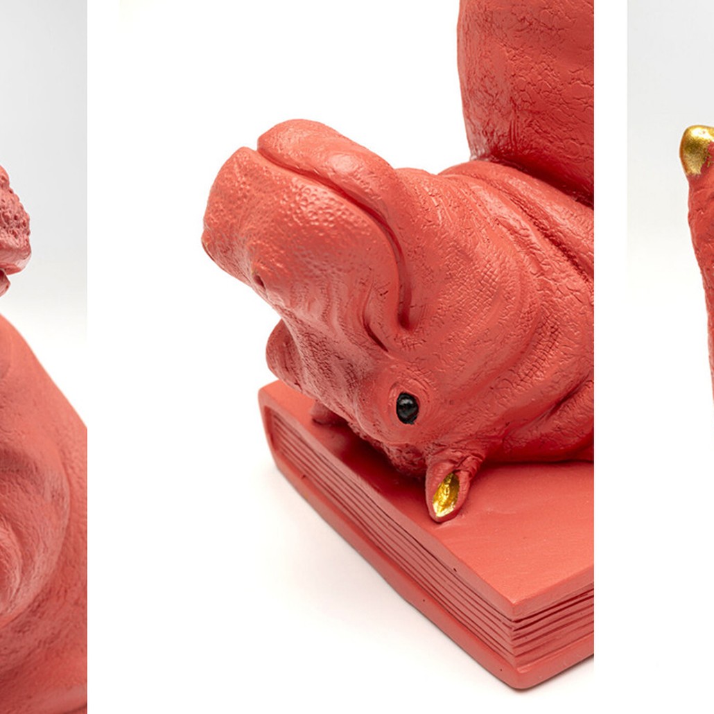 Держатель для книг Red Hippos