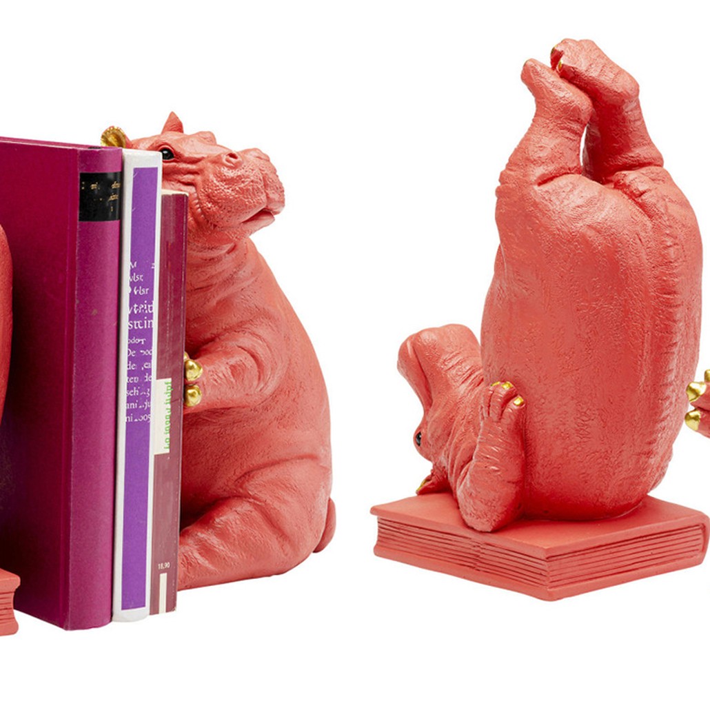 Держатель для книг Red Hippos