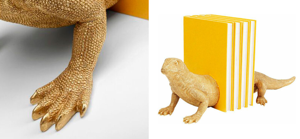 Держатель для книг фигурка Ящерица Lizard