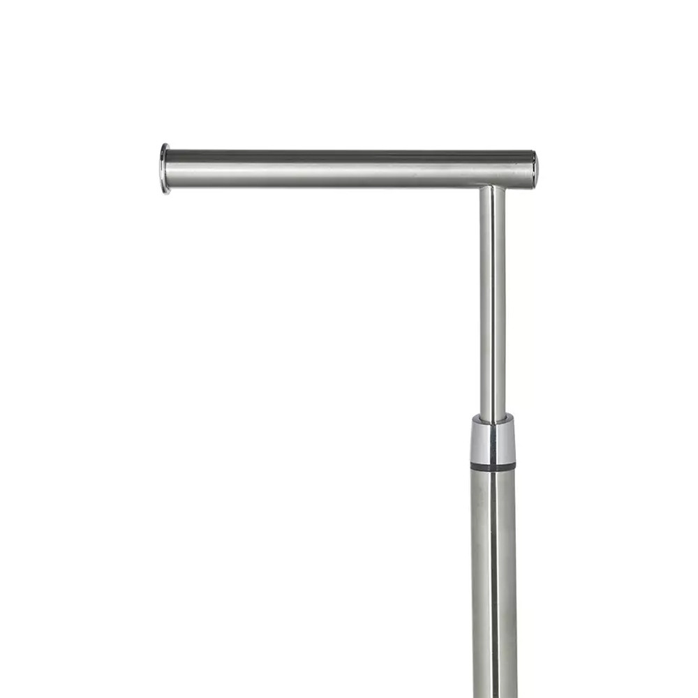 Держатель для туалетной бумаги с ершиком Chrome Bathroom Accessory