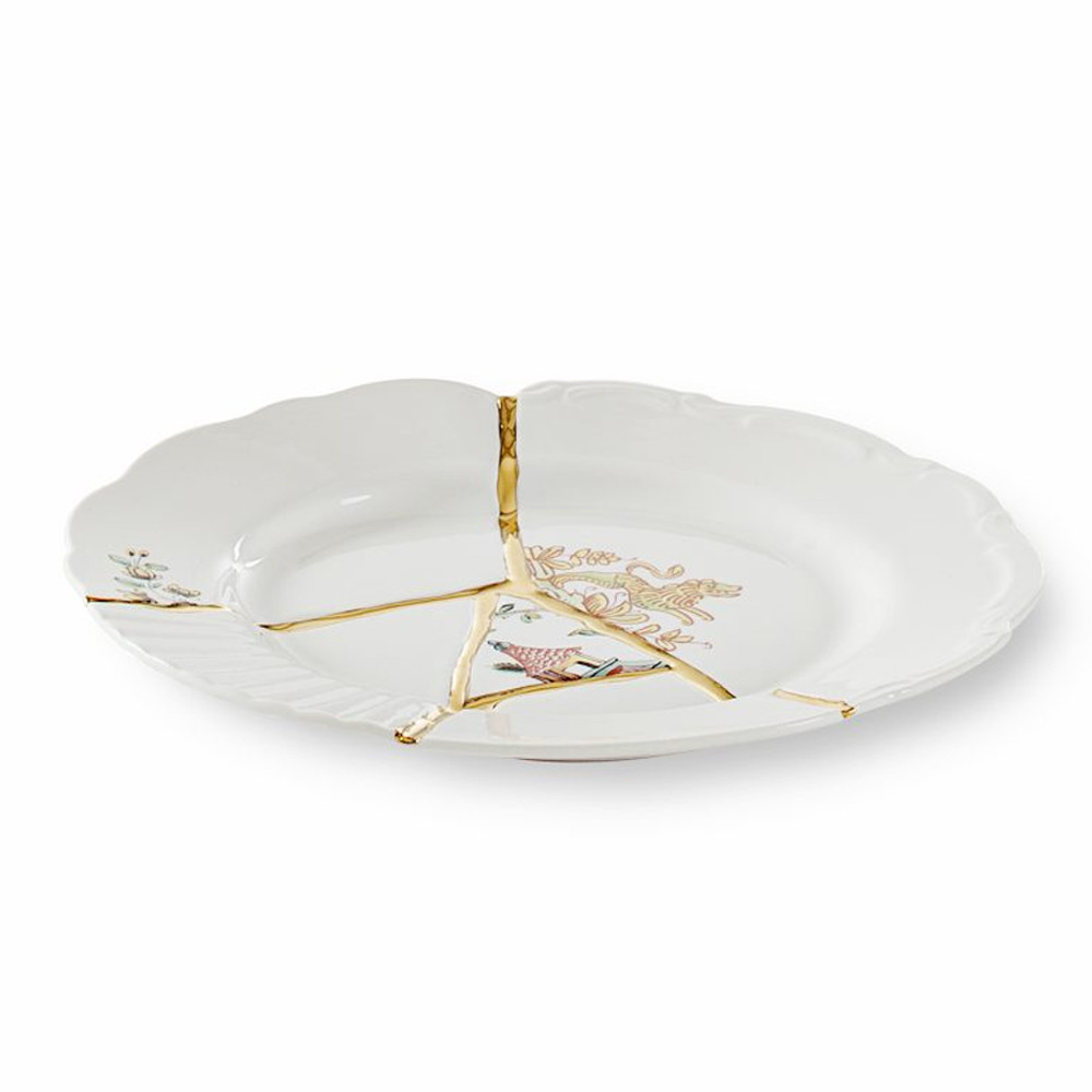 Десертная тарелка Seletti Kintsugi