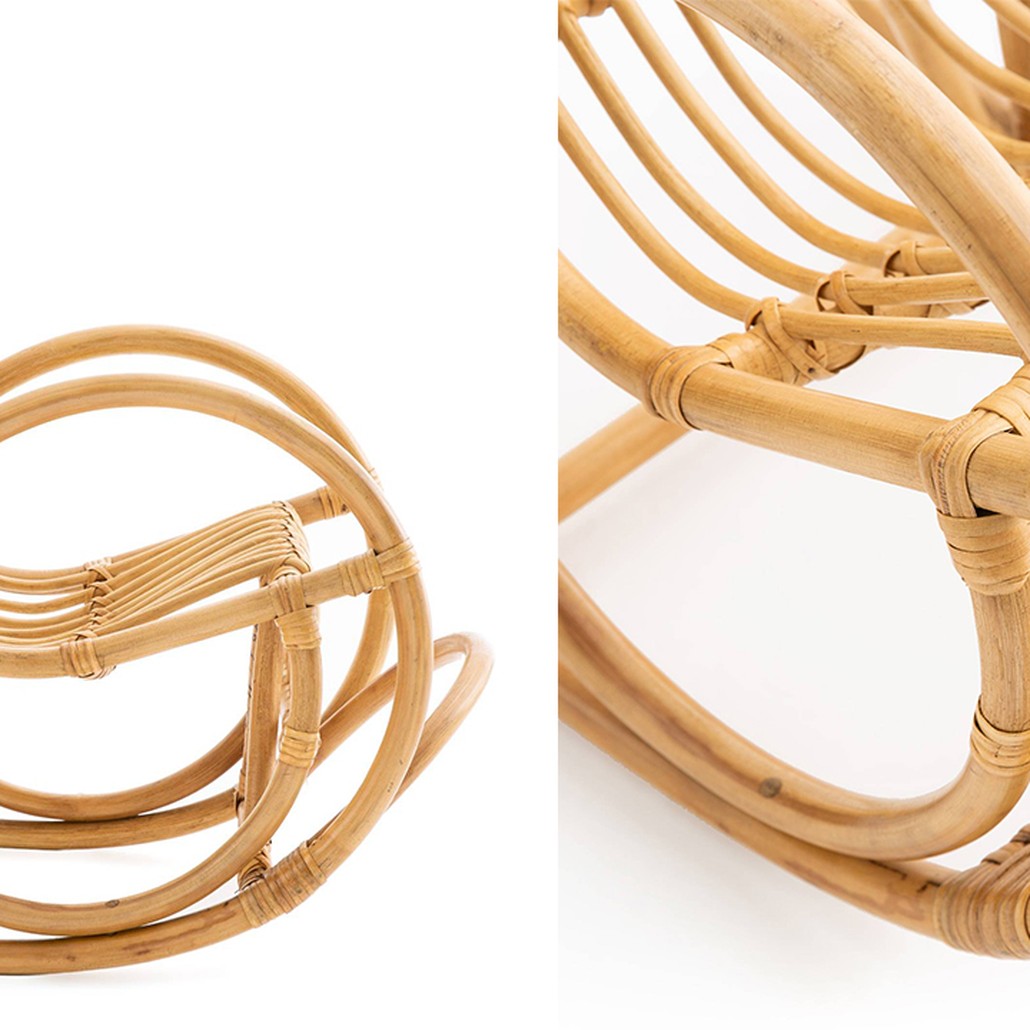 Детское кресло-качалка Wicker Baby Rocking Chair
