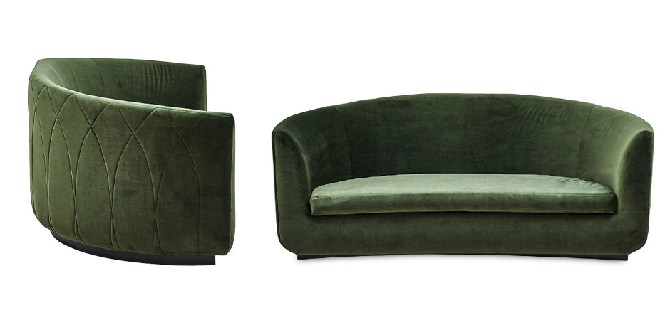 Диван Alessandro Sofa forest green