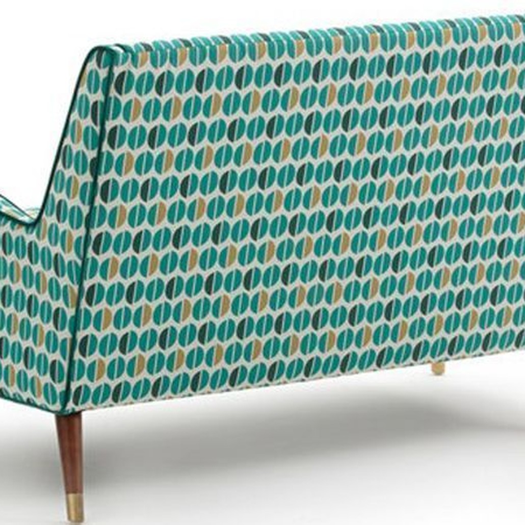 Диван Classic Furniture синий белый желтый