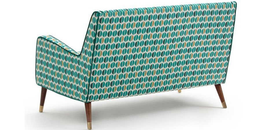 Диван Classic Furniture синий белый желтый