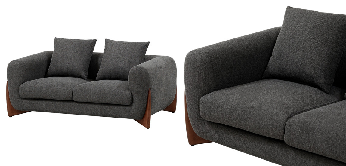 Диван Cuthbert Dark Gray Sofa