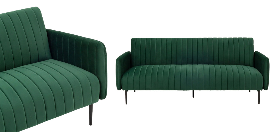 Диван Dilis изумрудный велюр