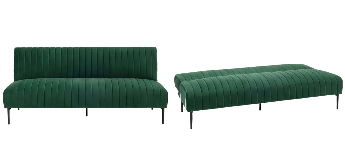 Диван Dilis изумрудный велюр