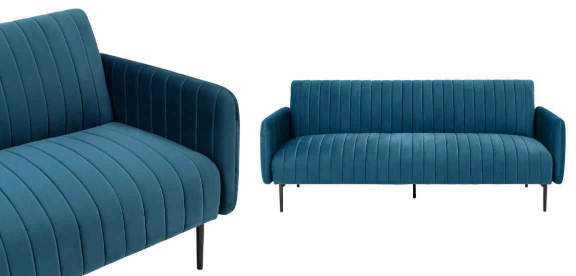 Диван Dilis синий велюр