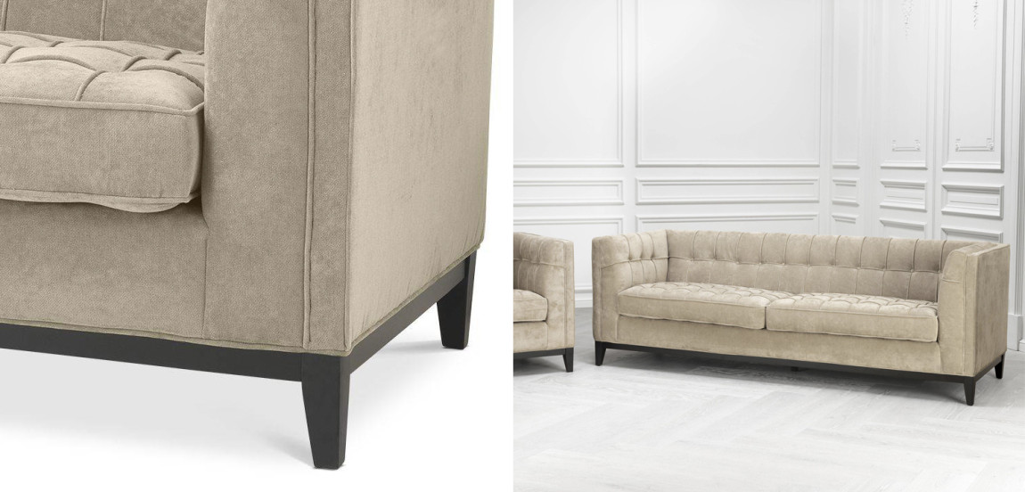 Диван Eichholtz Sofa Aldgate Greige