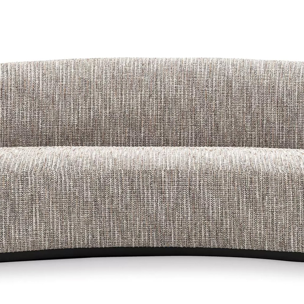 Диван Eichholtz Sofa Amore Бежево-серый Черный