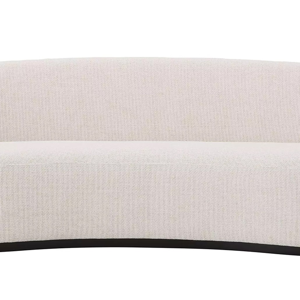 Диван Eichholtz Sofa Amore Молочный Черный