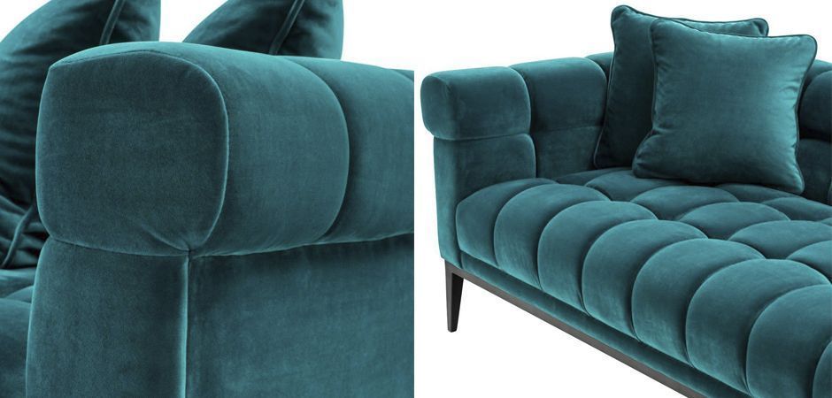 Диван Eichholtz Sofa Aurelio sea green